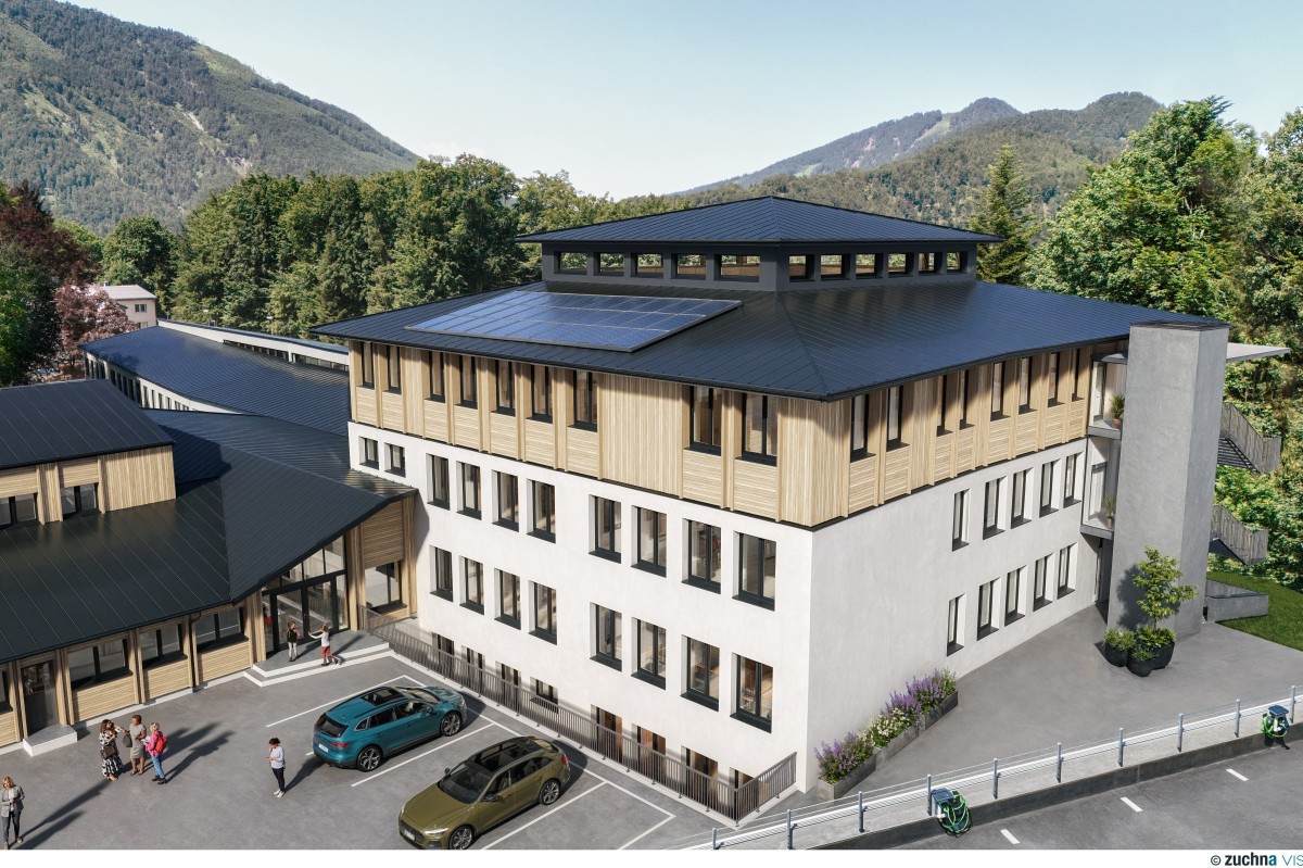 Visualisierung Werkschulheim Felbertal Ebenau